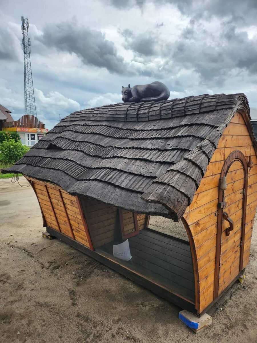 Domek dla zwierząt fala